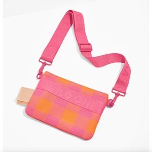 Wild One Pink and Orange Dog Bag